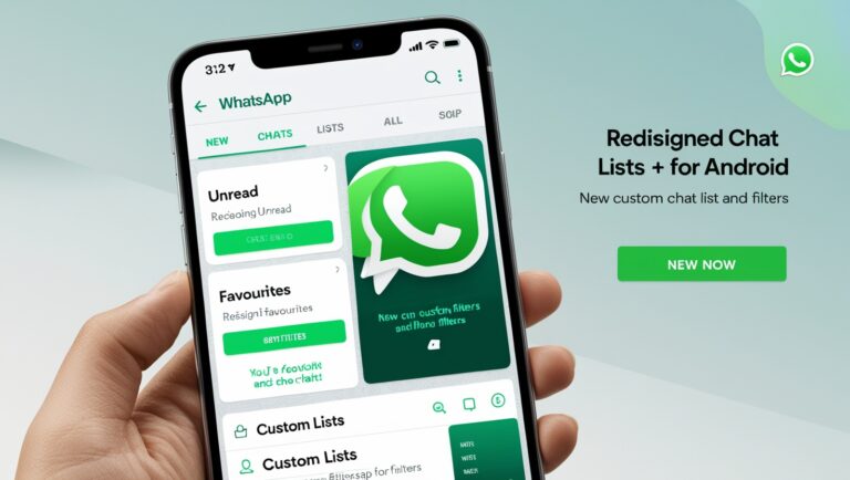 WhatsApp Beta custom chat list features on Android